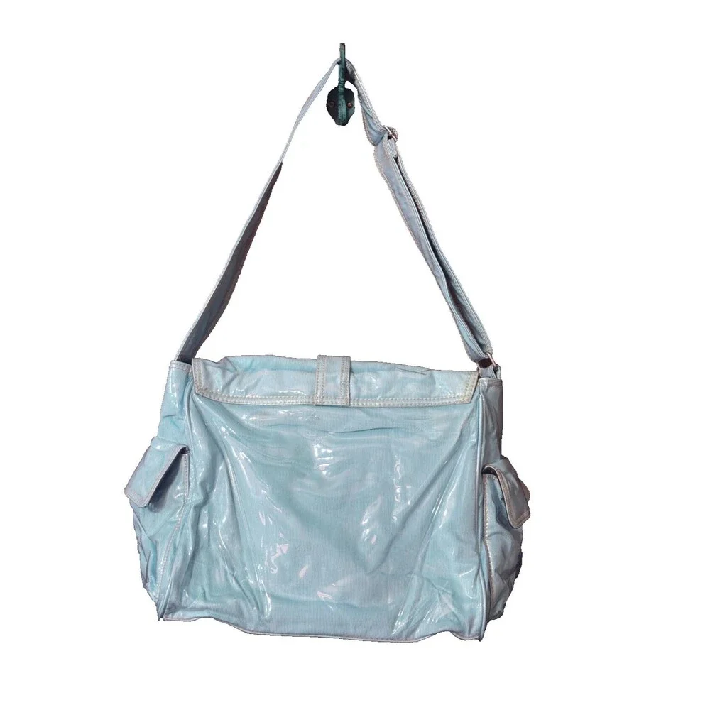 Kalencom Silver Spoon Collection Flap Diaper Bag NWT